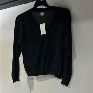 A New Day Charcoal V-Neck Sweater